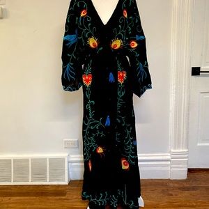 Handmade Boho Maxi Dress - One of a kind. Never before worn